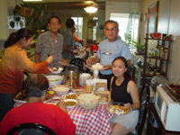 Malou, Dad, Uncle August and Priscilla